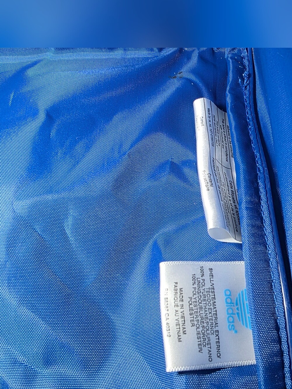 VNTG 2009 Adidas Originals Adicolor Teambag Blue A43008 - NEAR MINT CONDITION - Picture 13 of 16